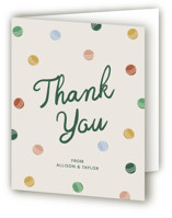 Lawn Party Bridal Shower Thank You Cards