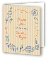 Sunny Brunch Bridal Shower Thank You Cards