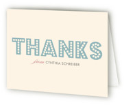 float + here comes Bridal Shower Thank You Cards