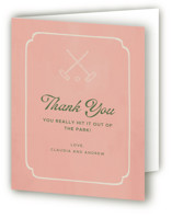 Lets Croquet Bridal Shower Thank You Cards