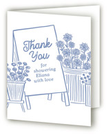 Fresh Off the Market Bridal Shower Thank You Cards