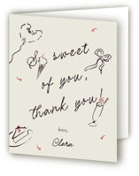 Sweets & Treats Bridal Shower Thank You Cards