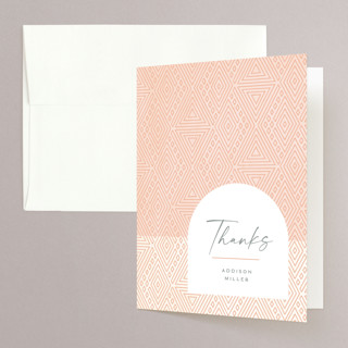 Lovely Bridal Shower Thank You Cards
