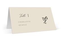 Whimsical Watercolour Place Cards - Vegetarian