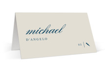 Scripted Place Cards - Vegetarian