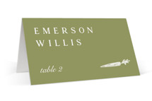 Farm to Table Place Cards - Vegetarian