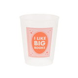 Book Club "I Like Big Books" Flex Cups - Set of 8