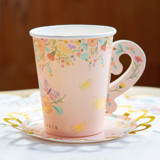 Tea Party Cups & Saucers Set Party Cups