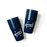Bachelorette Blooms Personalized Cup, Plastic Stadium Cup, set of 50 Party Cups