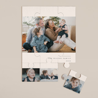 Holiday Film Strip 12-Piece Custom Puzzle