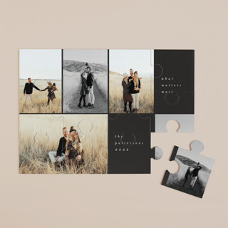 Holiday Grid 12-Piece Custom Puzzle