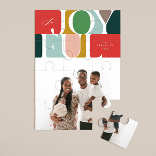 Colorblock Joy 12-Piece Custom Puzzle