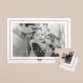 Pretty Bow 12-Piece Custom Puzzle