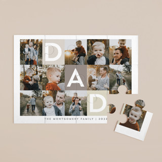 Best Dad Ever Boxes 12-Piece Custom Puzzle