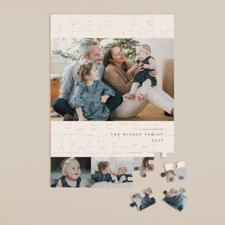 Holiday Film Strip 60-Piece Custom Puzzle
