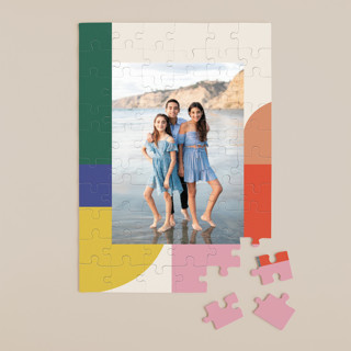 Rainbow Line 60-Piece Custom Puzzle