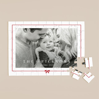 Pretty Bow 60-Piece Custom Puzzle