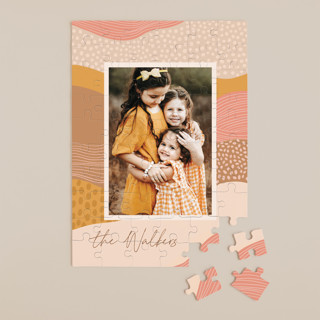 Flowy Fun 60-Piece Custom Puzzle