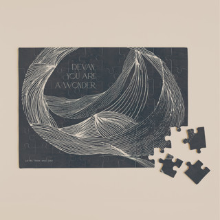 Dancing Lines 60-Piece Custom Puzzle