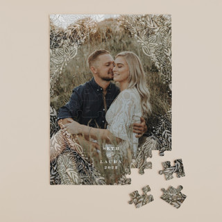 Floral Doodles 60-Piece Custom Puzzle