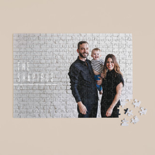 minimal 252-Piece Custom Puzzle