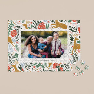 Holiday Forest Photo 252-Piece Custom Puzzle