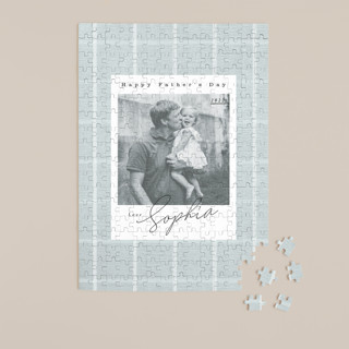 Farmhouse Plaid 252-Piece Custom Puzzle