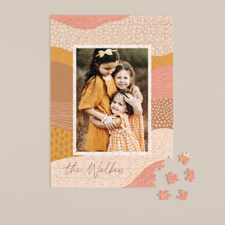 Flowy Fun 252-Piece Custom Puzzle