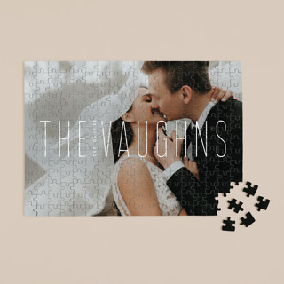 newlywed 252-Piece Custom Puzzle