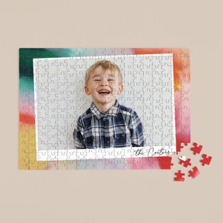 Color Burst 252-Piece Custom Puzzle