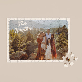 Vintage Postcard 252-Piece Custom Puzzle