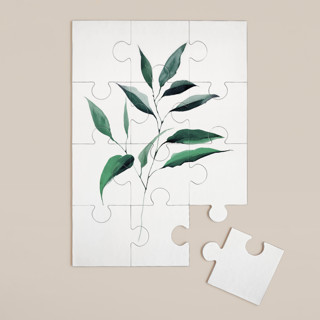 Magnolia Foliage 12-Piece Art Puzzle