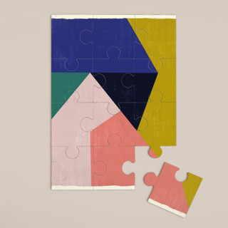 Geo Abstract 12-Piece Art Puzzle