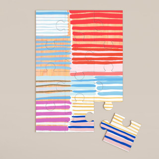 Peach Party Two 12-Piece Art Puzzle