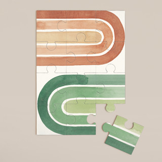 Double Rainbow 12-Piece Art Puzzle