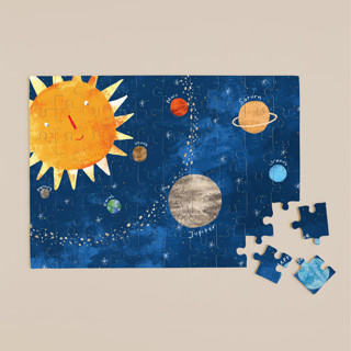 Sun and Planets 60-Piece Art Puzzle