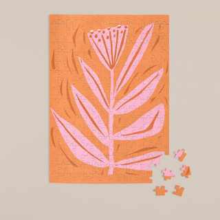 Tall Flower 252-Piece Art Puzzle