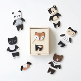 Wee Gallery Mix & Match Animal Tiles Puzzles