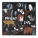 Wee Gallery Night Life Floor Puzzle Puzzles