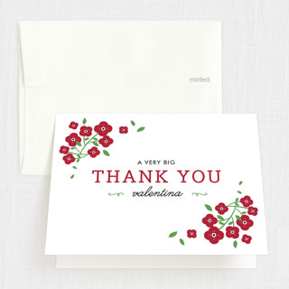 Fiesta De Quince Quinceañera Thank You Cards