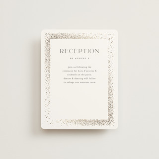 Flicker Foil-Pressed Reception Cards
