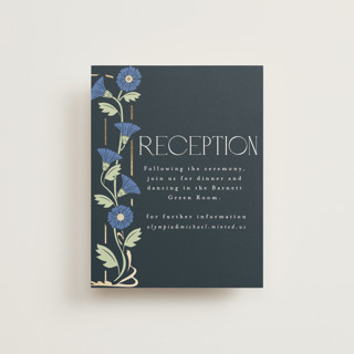 Nouveau Foil-Pressed Reception Cards