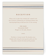 Foil-Pressed Reception Cards