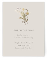 Parisian Garden Foil-Pressed Reception Cards