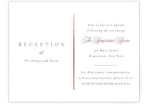 Better Half Foil-Pressed Reception Cards