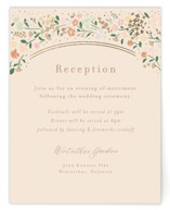 Esther's garden Foil-Pressed Reception Cards