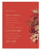 Happiness Foil-Pressed Reception Cards