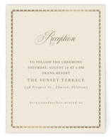 Ahlum Foil-Pressed Reception Cards