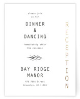 A Place to Remember Foil-Pressed Reception Cards