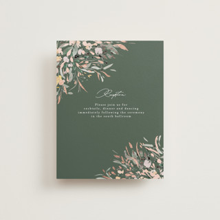 Undone Foil-Pressed Reception Cards